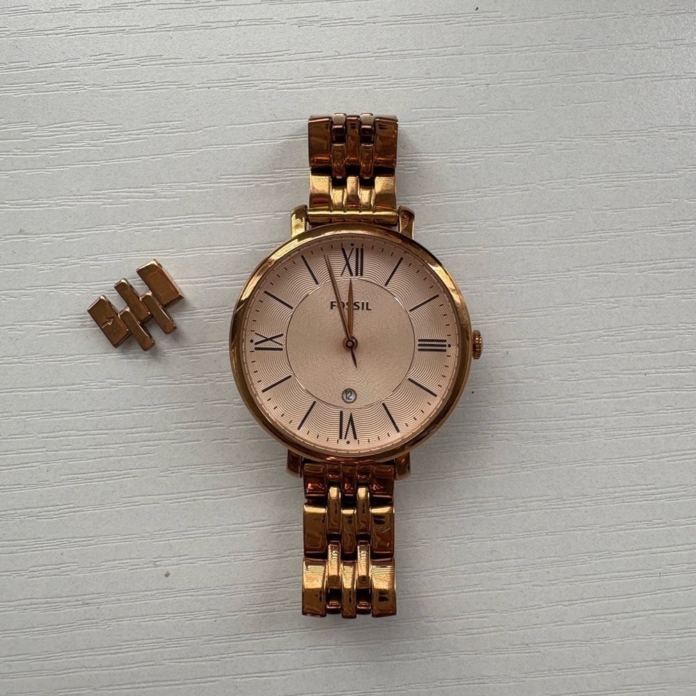 Fossil Women's Rose Gold Watch